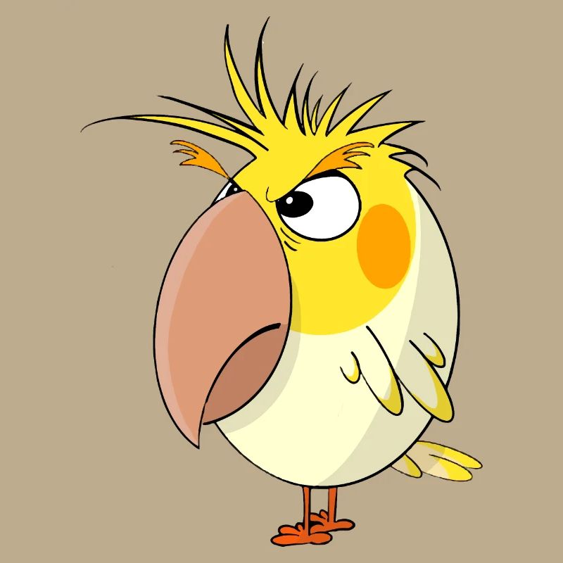 Wütende Calopsitta