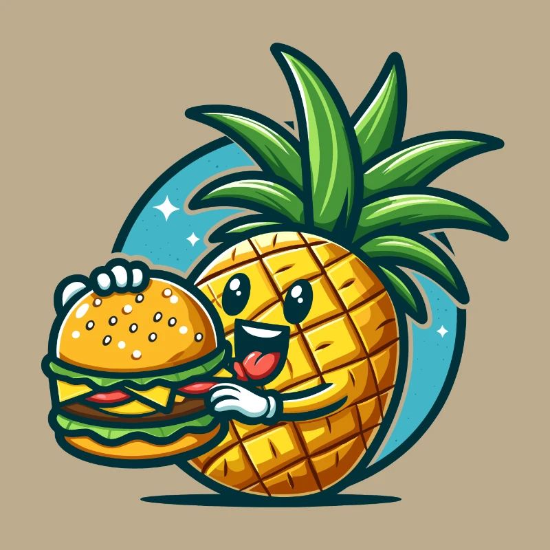 Ananas-Burger