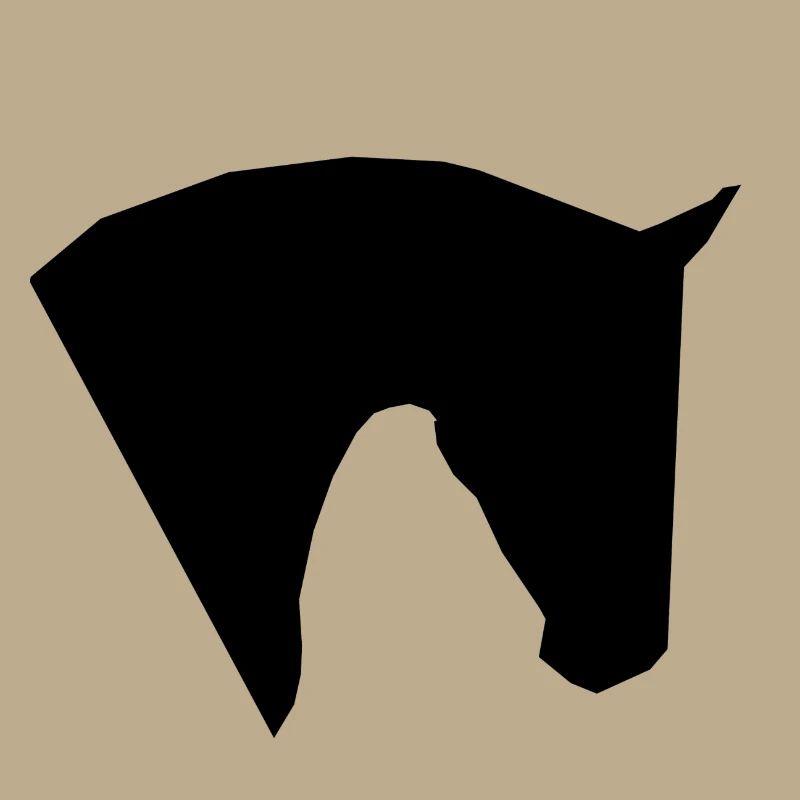 Edles Pferdekopf Design