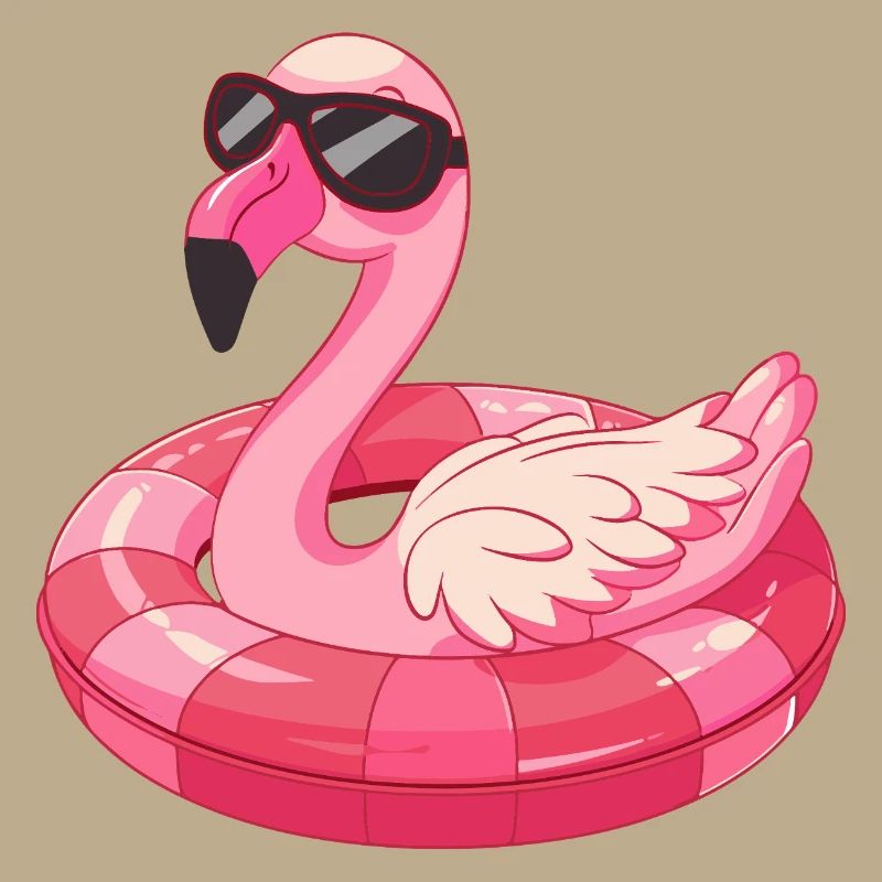 Flamingo Comic Cool