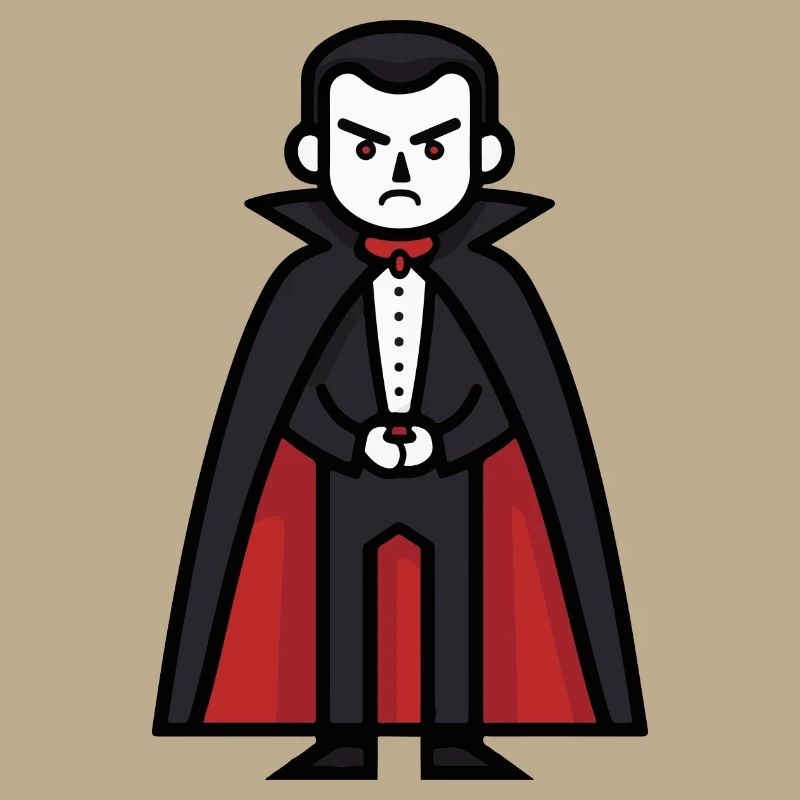 Vampire Halloween Comic