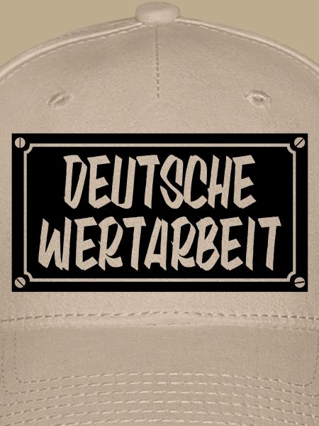 Deutsche Wertarbeit Schild