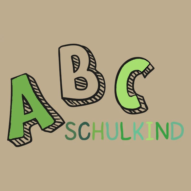 ABC Écolier vert blanc