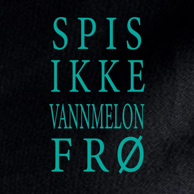 T-skjorte for gravide - Spis ikke vannmelonfrø