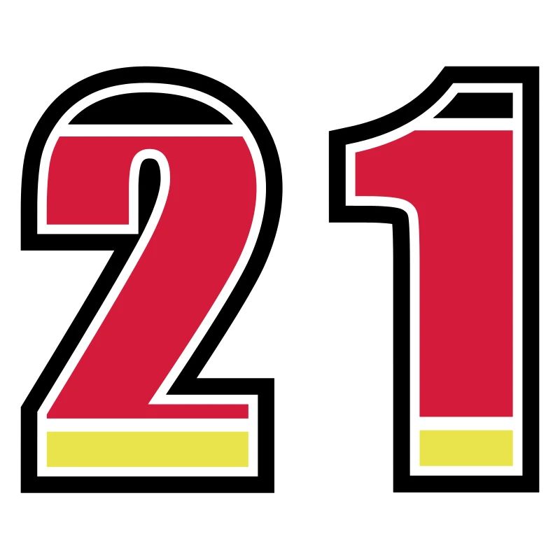21 Number Germany Jersey