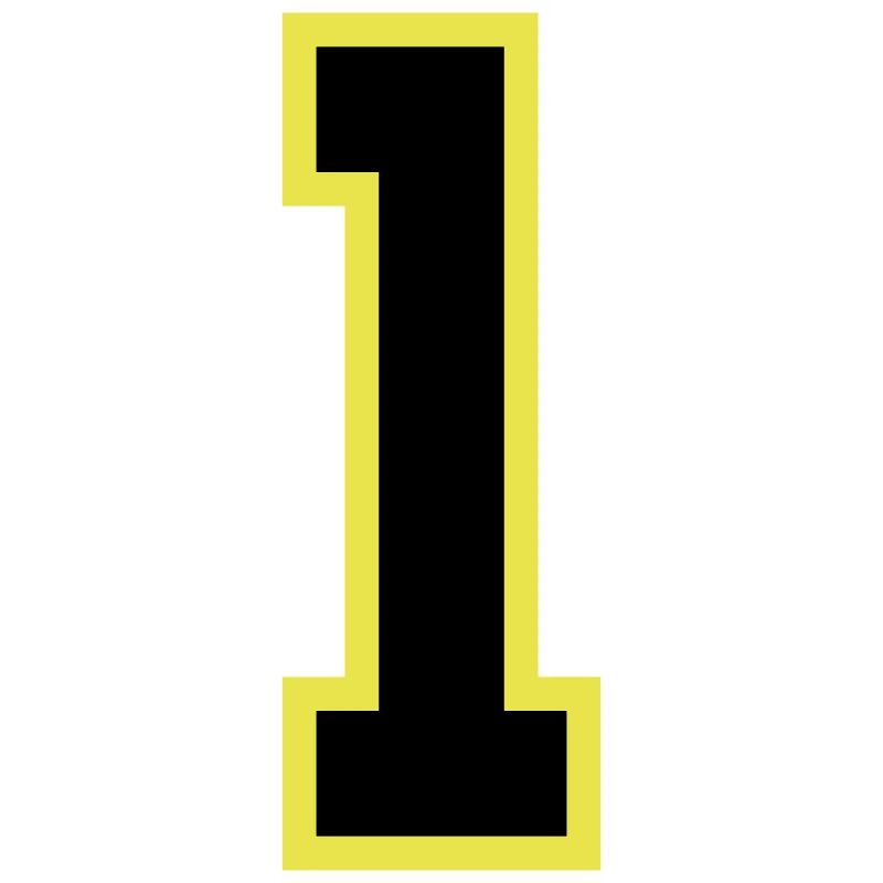 Maillot à 1 numéro