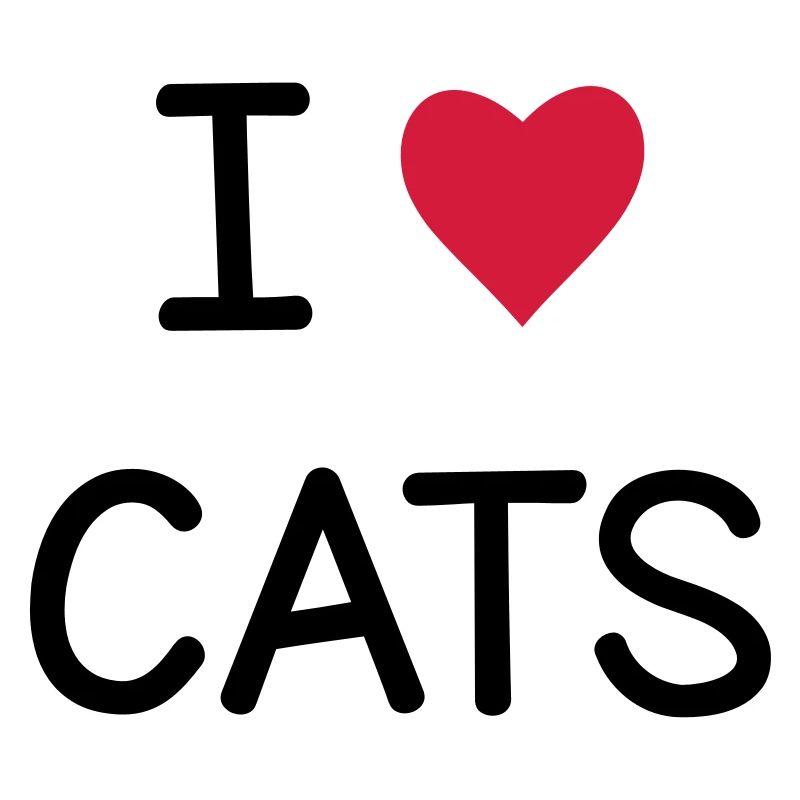 I love Cats gift for cat lovers