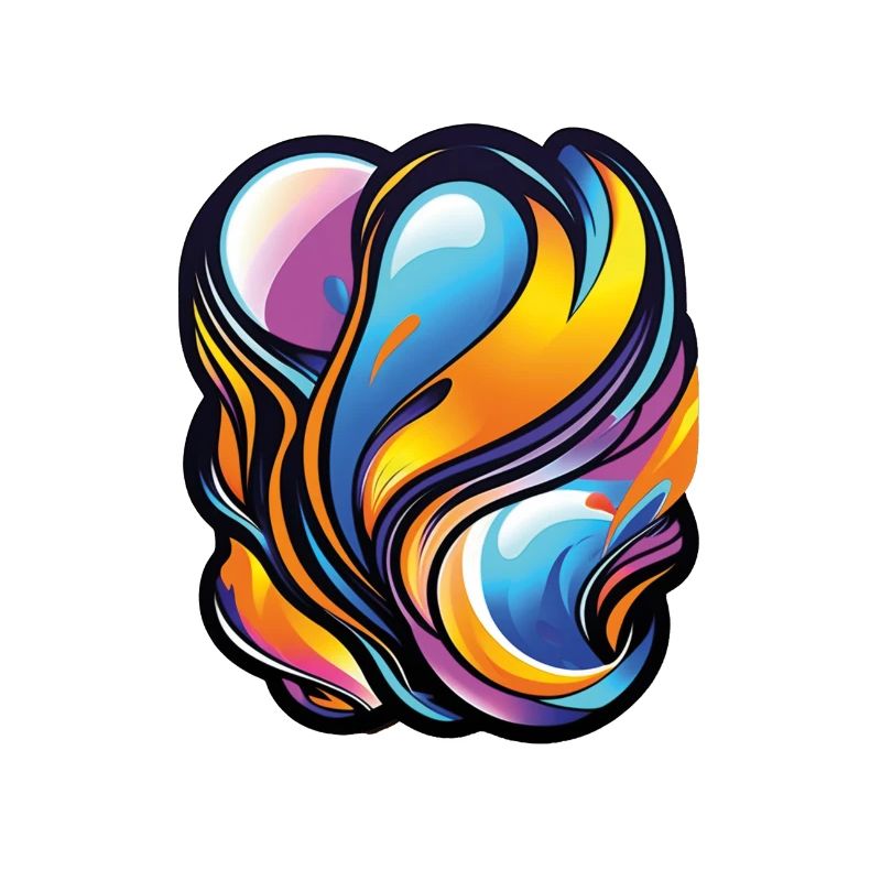 Expression créative : des vagues d’inspiration colorées