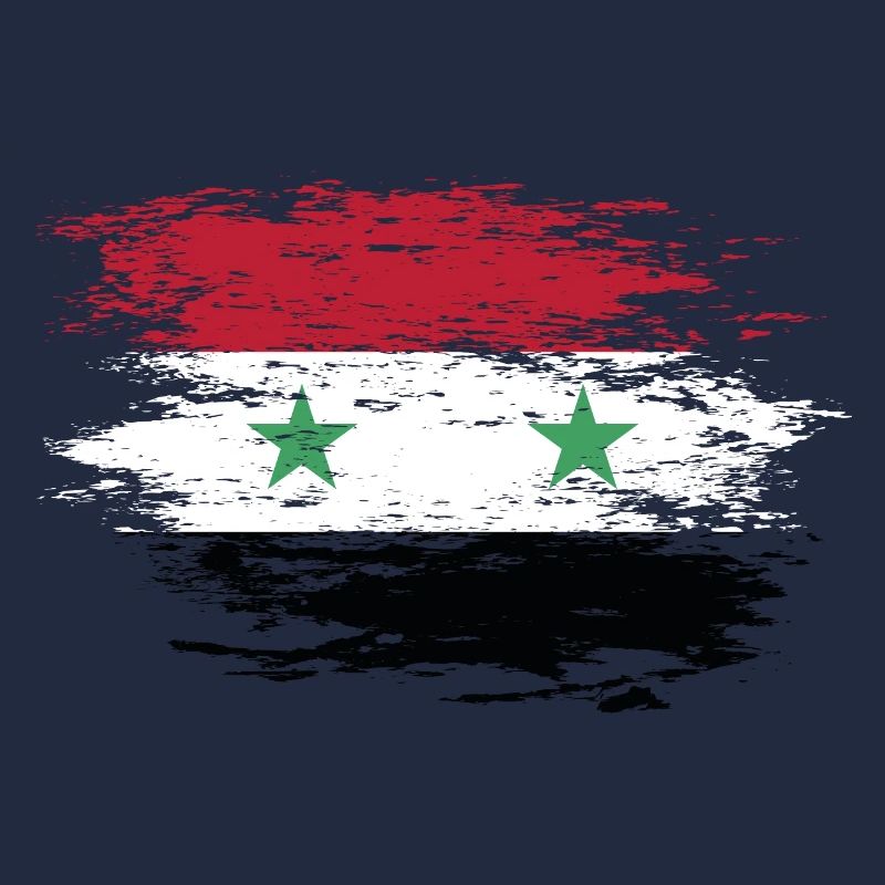 Drapeau syrien utilisé