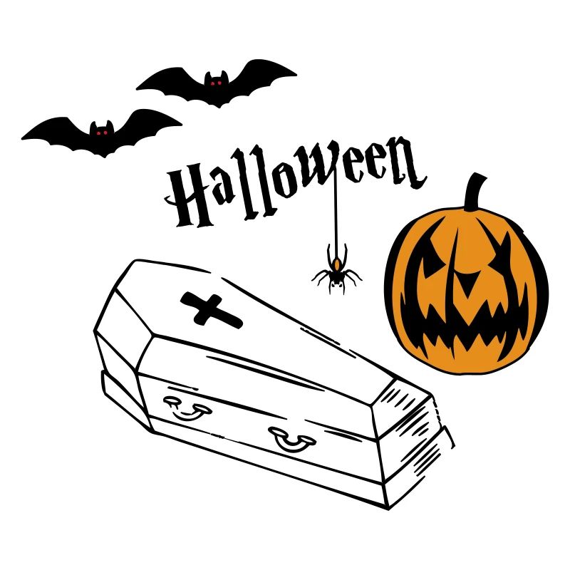 Silhouette de citrouille d’Halloween