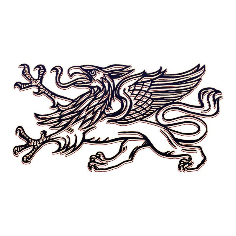 Rostock's griffin in 3D