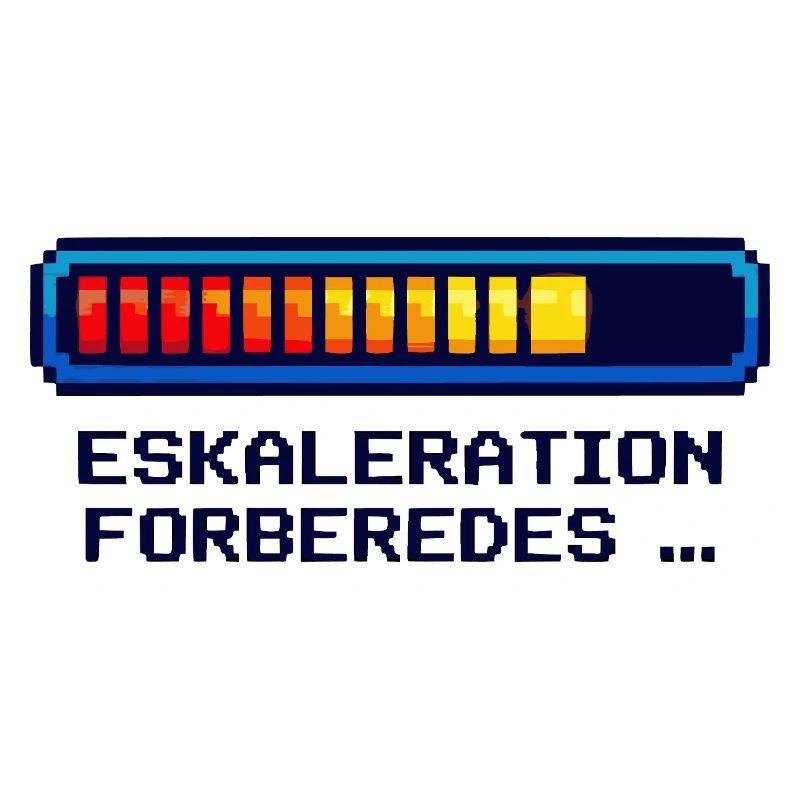 Escalation Shirt for Nerds & Geeks Danish