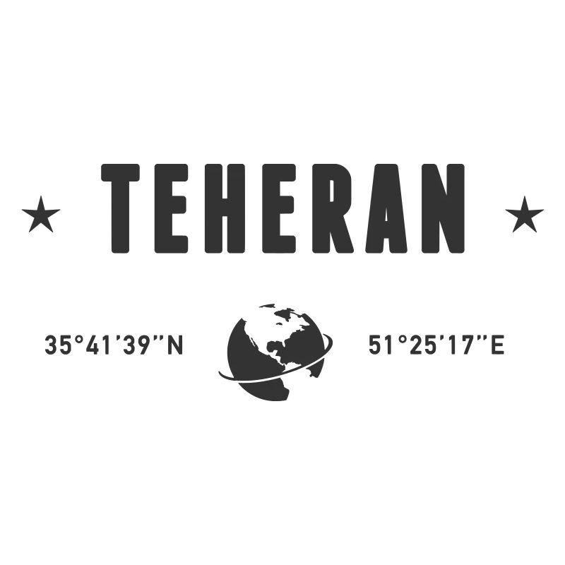 Tehran Iran Coordinates Planet Earth