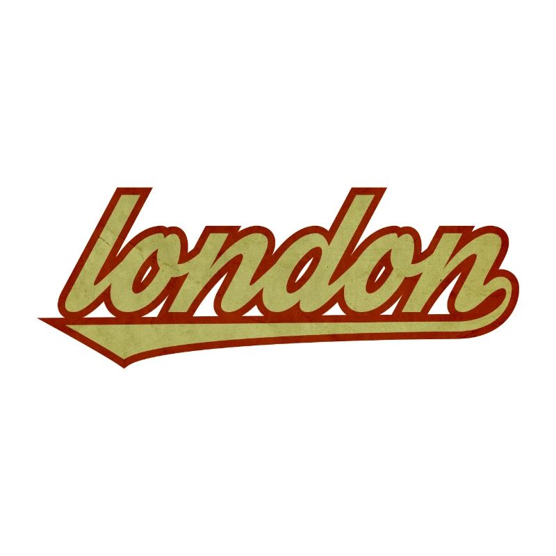 London Retro Script Logo