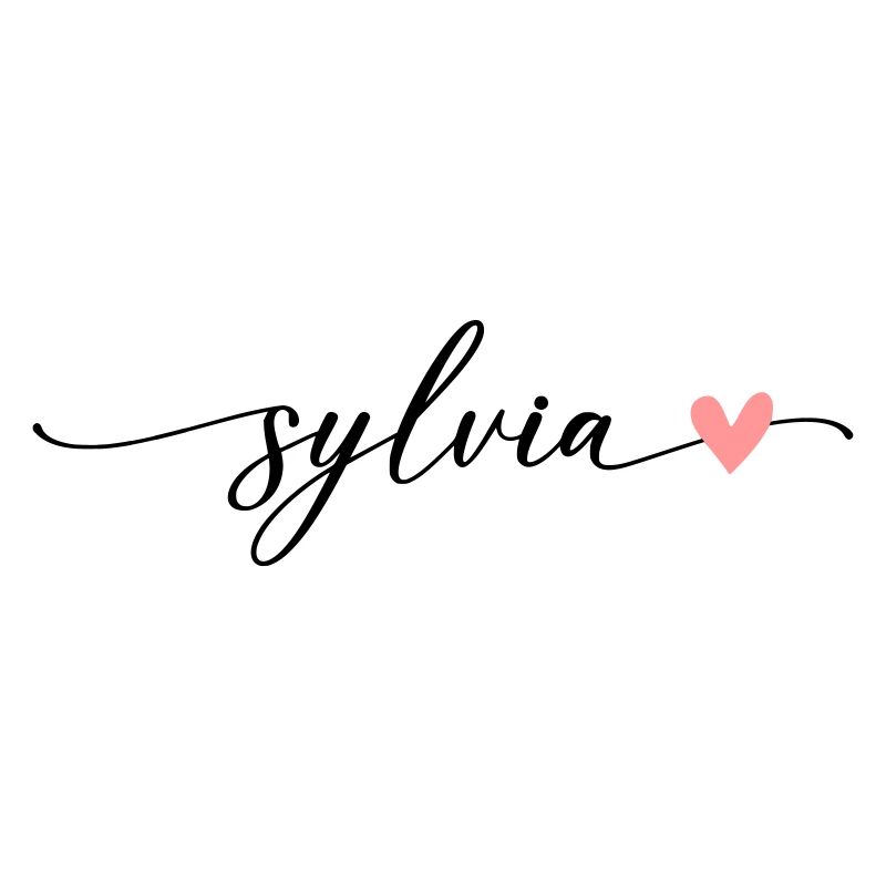 Sylvia Name Calligraphy Font