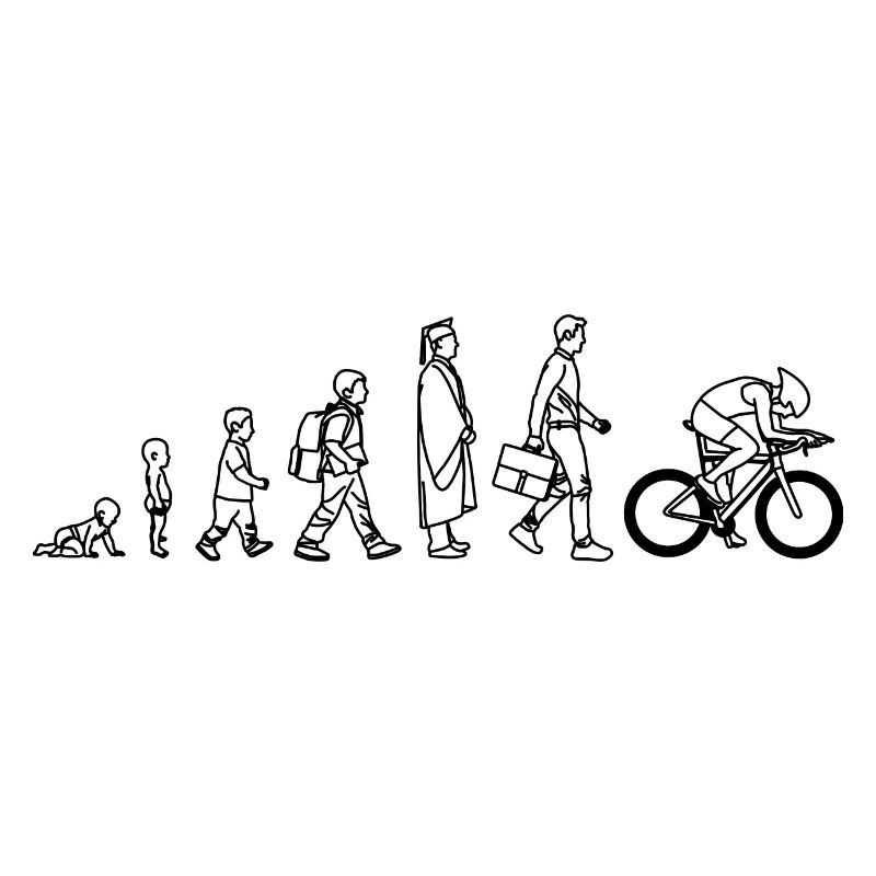 Entwicklung eines Radfahrers