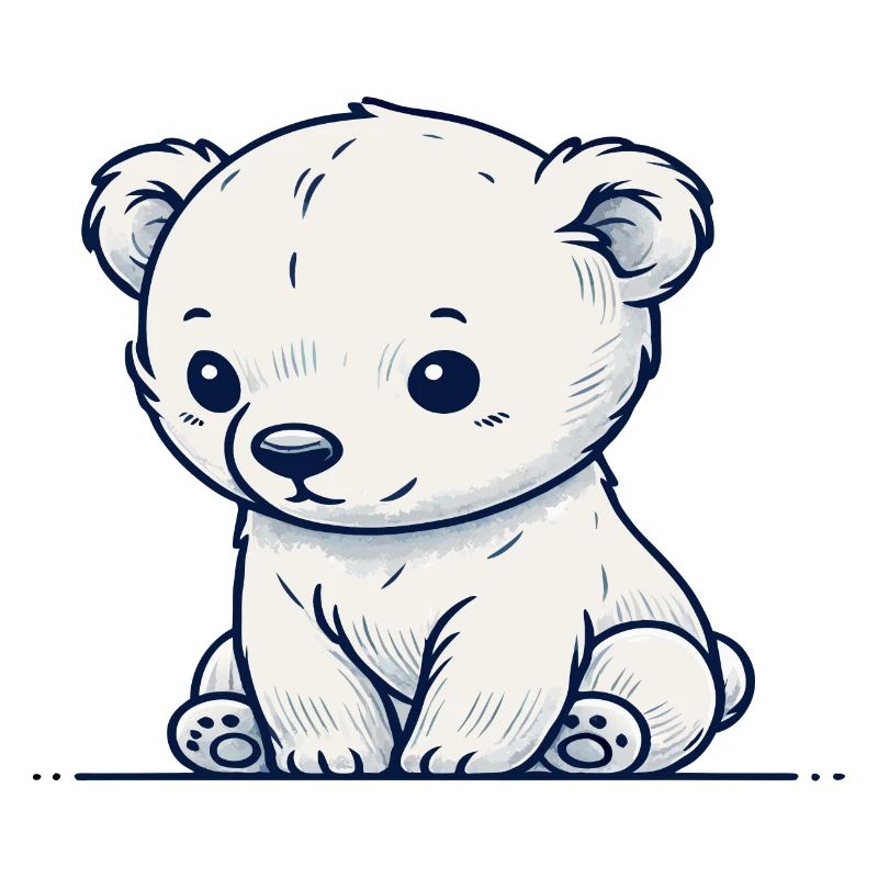Ours blanc