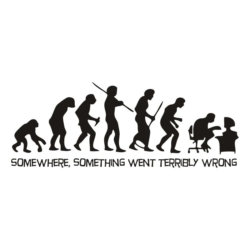 L évolution de l'homme