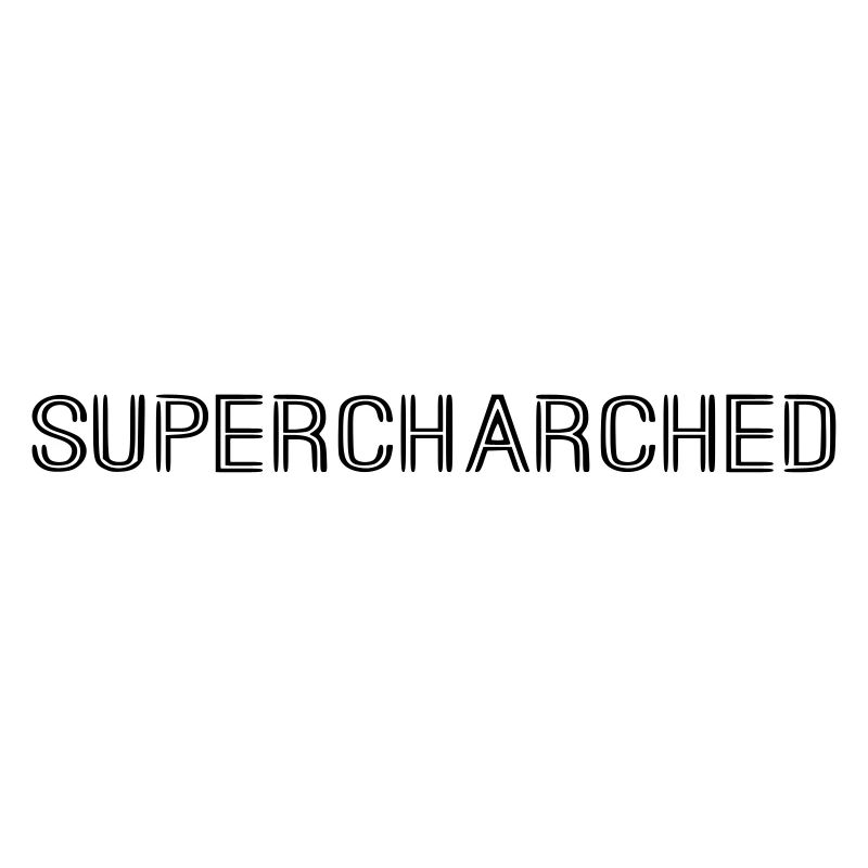 Lettrage SUPERCHARCHED