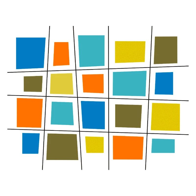 Colored patchwork by Cean