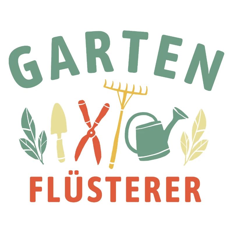 Garten Flüsterer - Retro Gärtner Natur