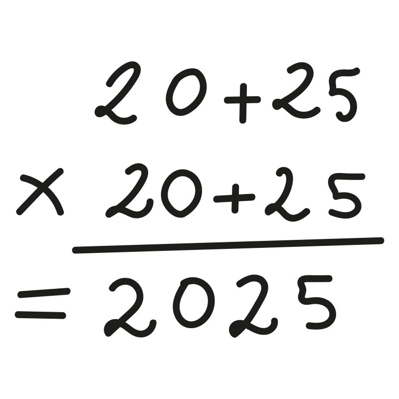 2025 Deux mille vingt-cinq