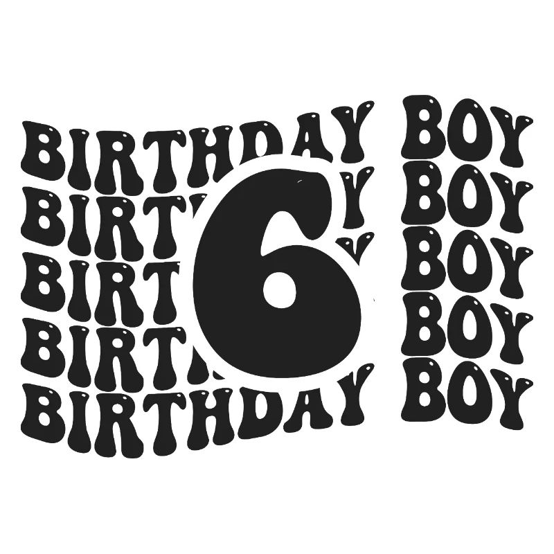 Garçon Anniversaire 6 Ans