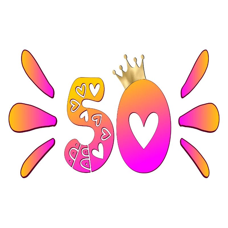 Fünfzig Krone - 50. Geburtstag