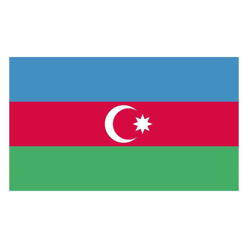 Drapeau de l’Azerbaïdjan Bayrak