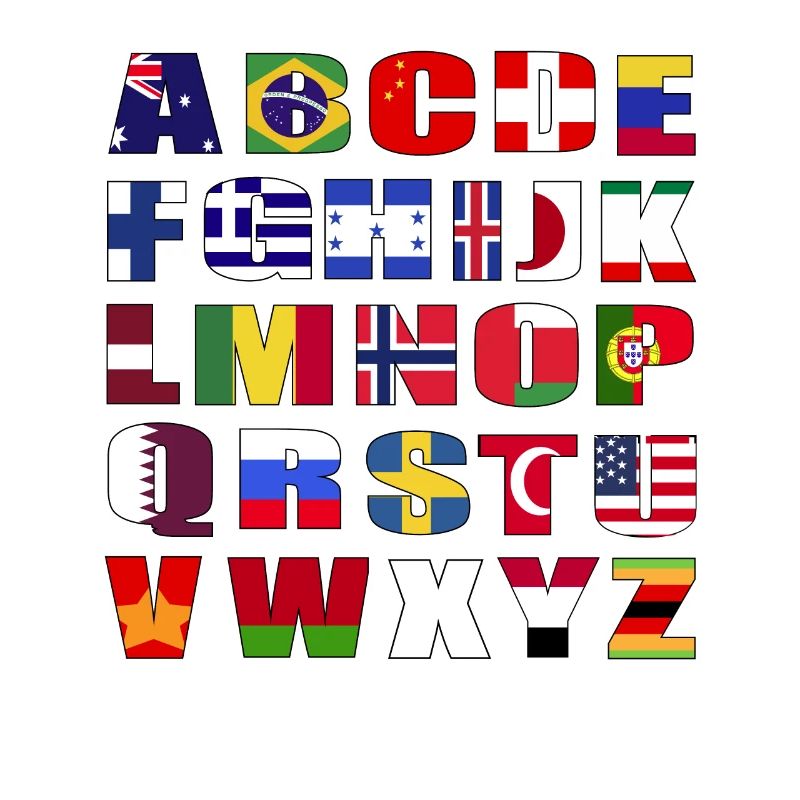 Countries Flags Alphabet