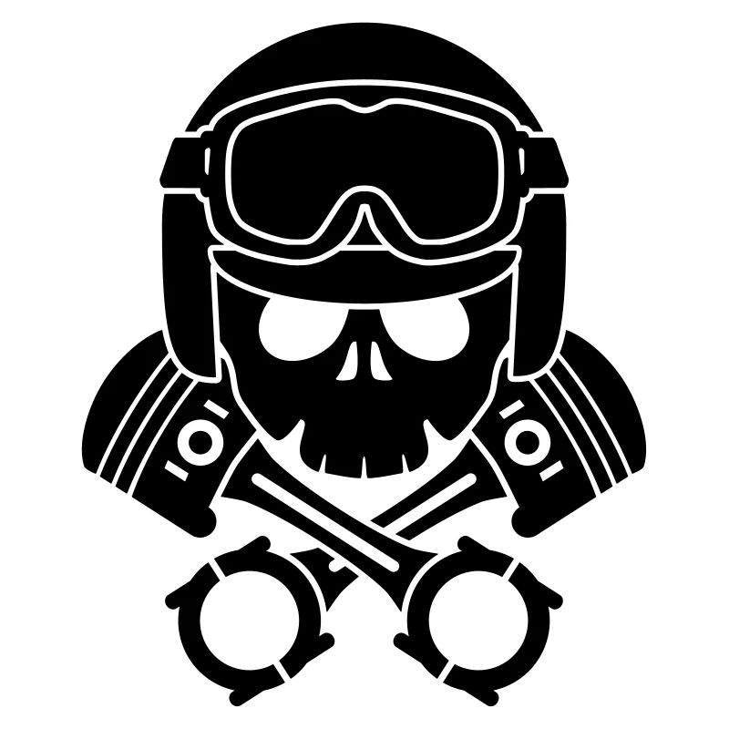 kolben schädel helm