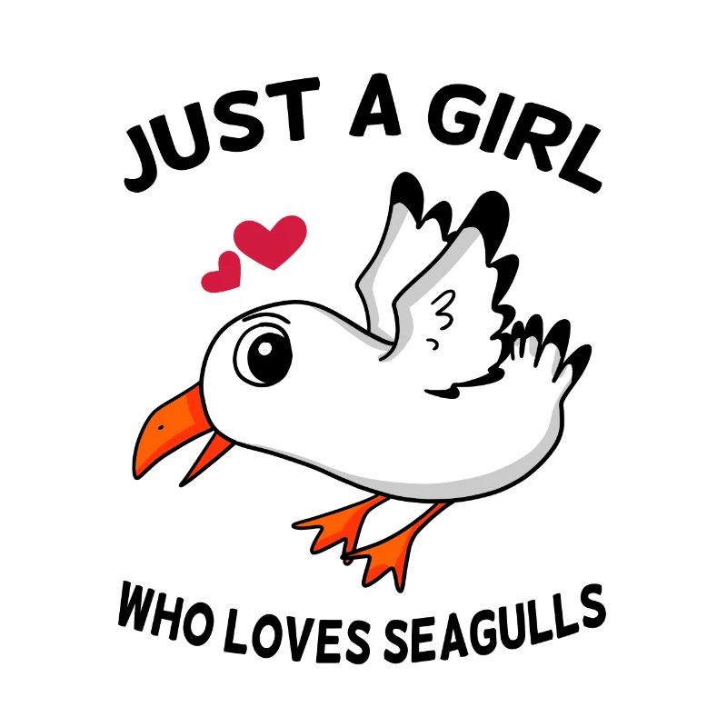 Möwe Liebe Mädchen