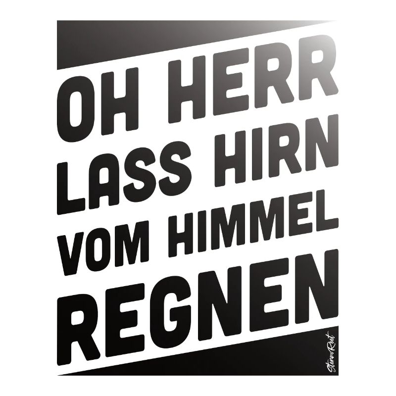 Himmelregen Mit Spruchgestaltung