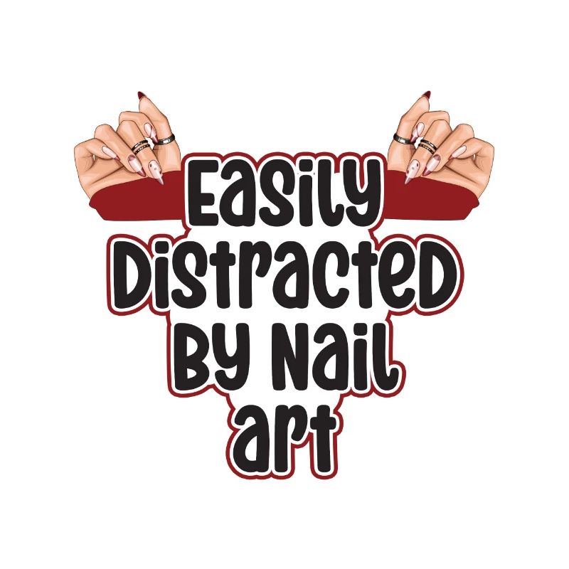 Easily distracted by Nail Art Nail Tech