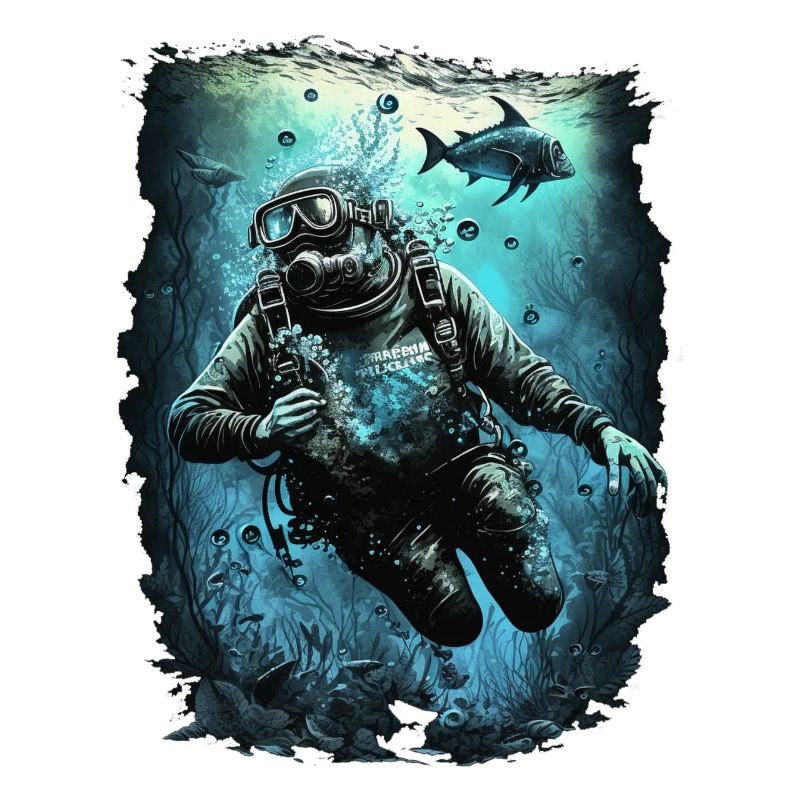 Divers underwater