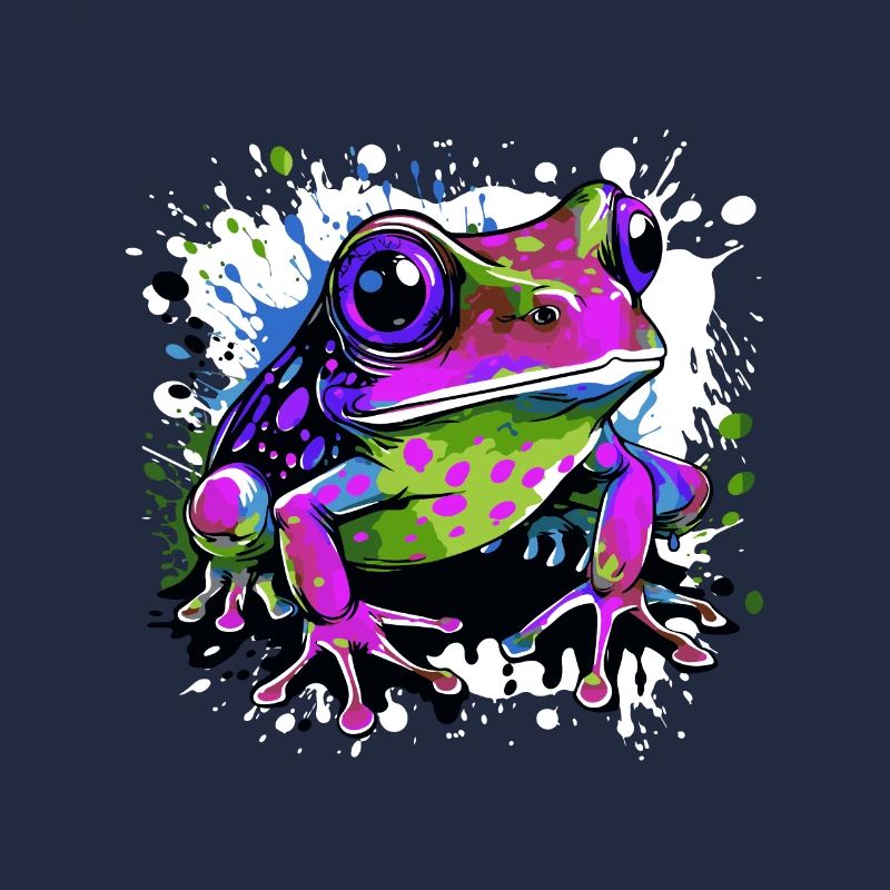 Frosch Bunt