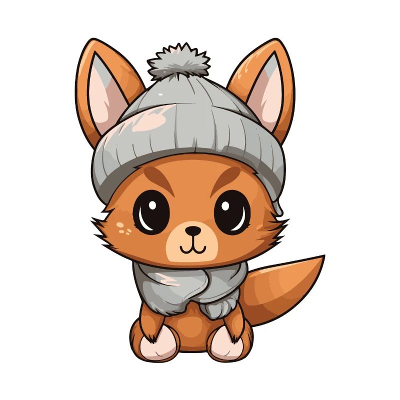 Eichhörnchen Winter Tier Baby Comic