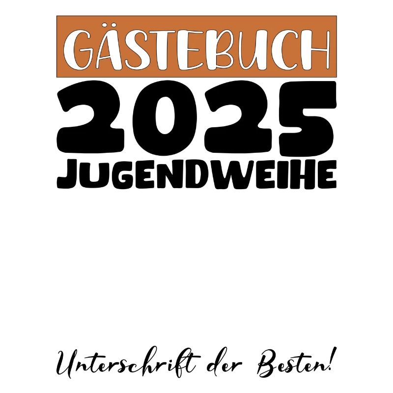 Jugendweihe 2025 Gästebuch Geschenk Mädchen Jungen