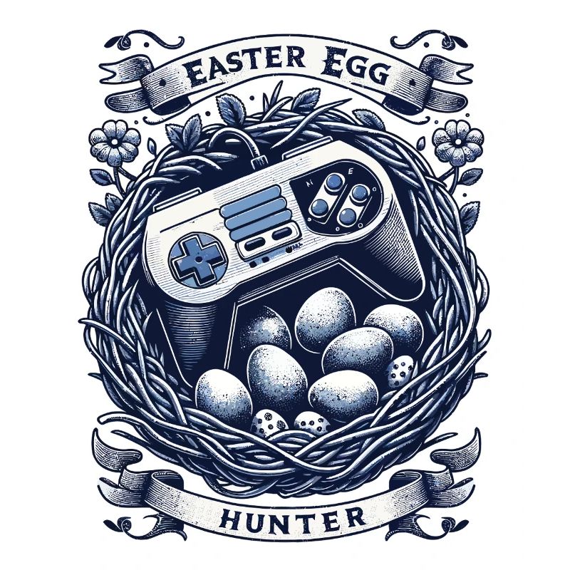 Easter Egg Hunter Gaming Retro Controller