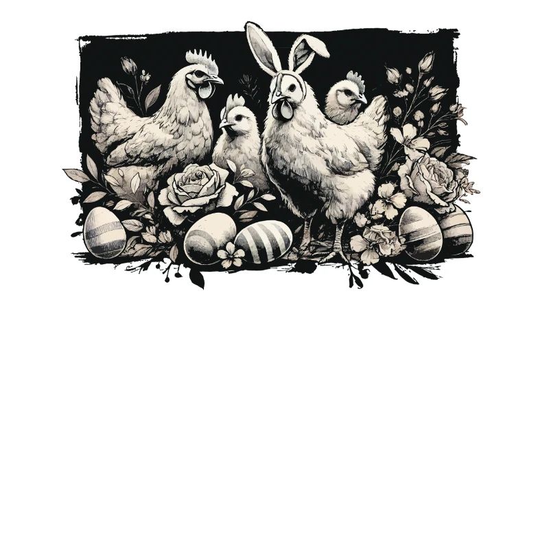 Easter Chickens Chicks Retro Aesthetic