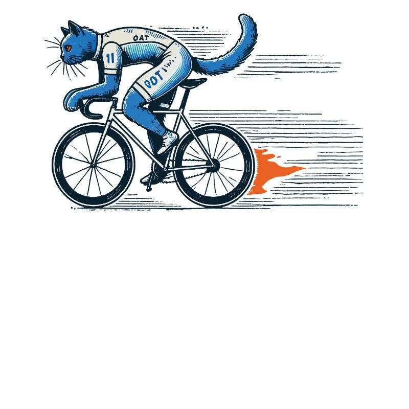 Conception de vélo de route Cat pour les amateurs de vélo