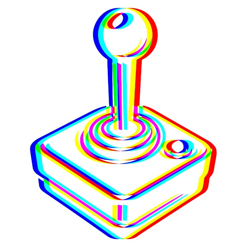 Glitch Joystick – Retro Gaming