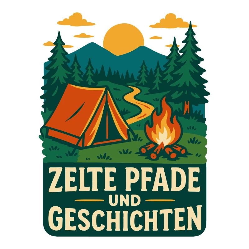 Zelte Pfade Und Geschichten Camping Abenteuer