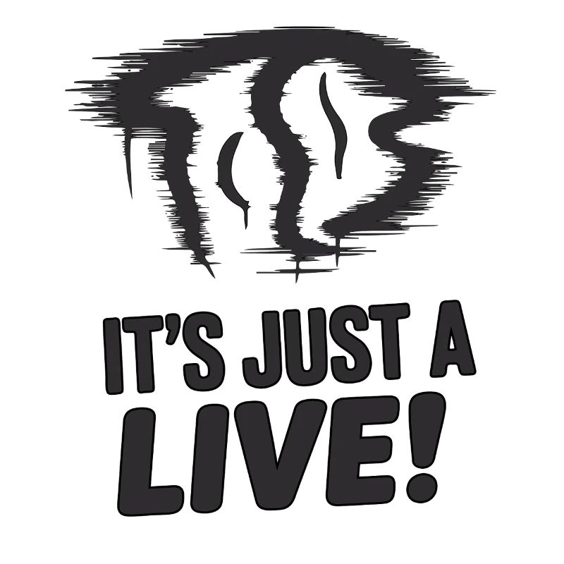 Vampire Bat Silhouette with Bold Slogan