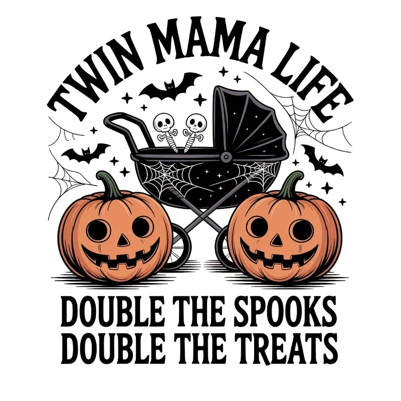 Halloween Double Bébé Hanté