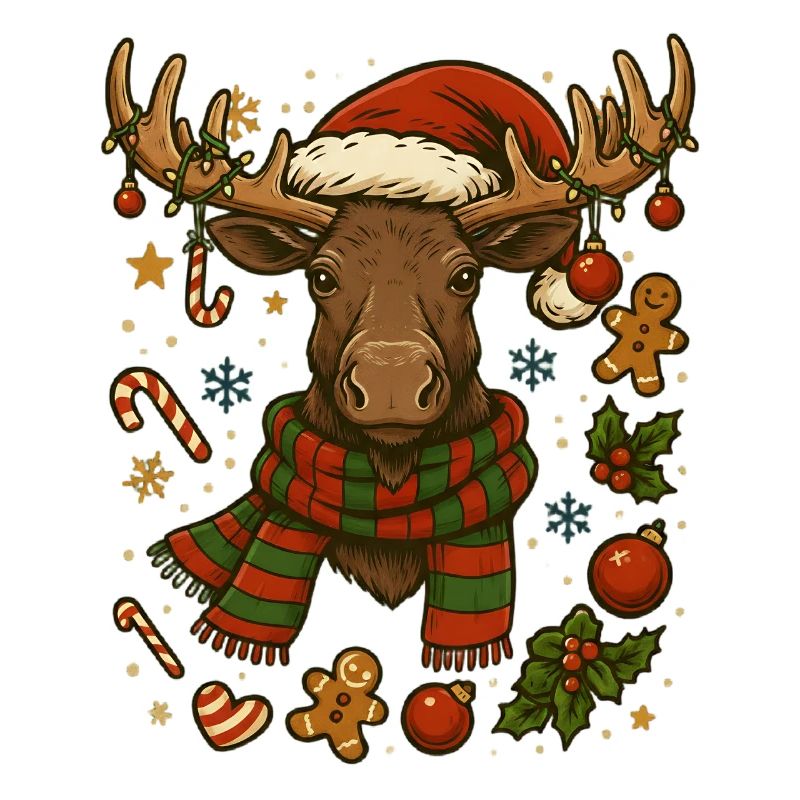 L’orignal à Noël