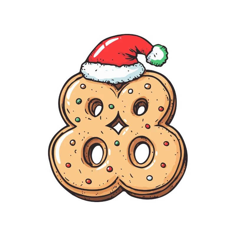 88 Numéro Cookie Noël