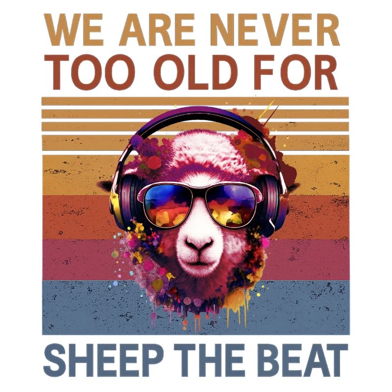 Sheep Beat Retro Vibes