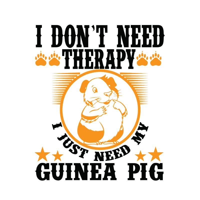 Graphique de citation drôle de thérapie amant cochon d’Inde
