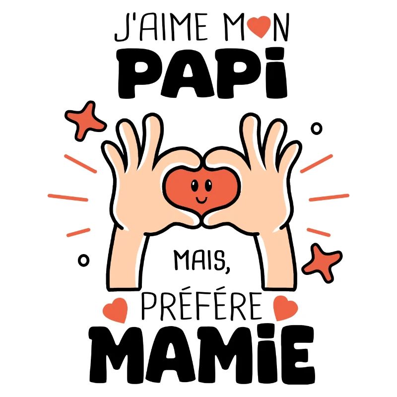 j'aime mon papi préfére mamie naissance bébé